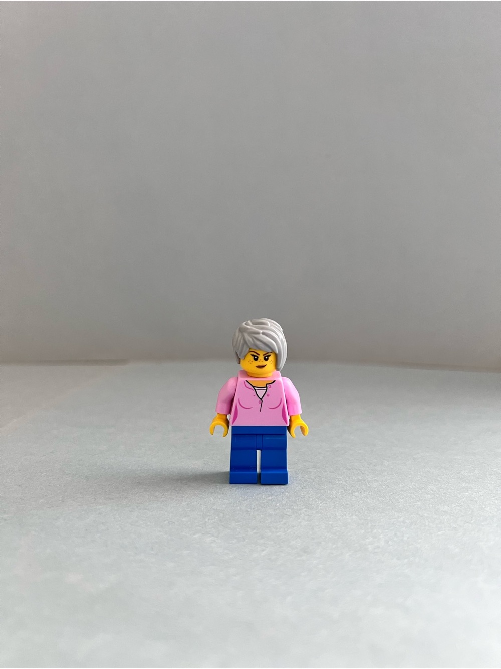 Lego City Old Lady Minifigure